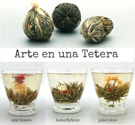 Té Artístico Floral, Arte en una Tetera