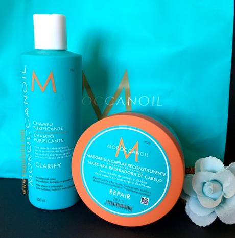 Champú Purificante y Mascarilla Reconstituyente de Moroccanoil, Diferentes Pero Eficaces Champú Purificante y Mascarilla Reconstituyente de Moroccanoil, Diferentes Pero Eficaces