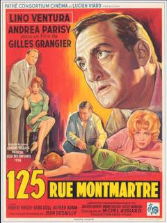 125 RUE MONTMARTRE (Francia, 1959) Intriga, Policíaco