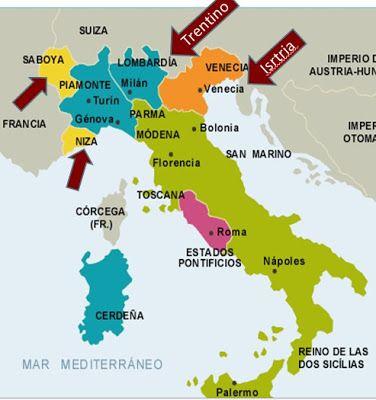 ALGUNOS PROBLEMAS DE ITALIA TRAS LA UNIFICACIÓN