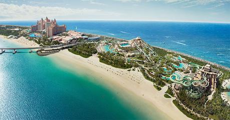 El mejor skatepark que puedas patinar es este un parque acuático Parque Acuatico Atlantis The Palm Dubay