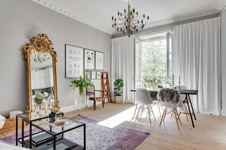 Un apartamento con lo mejor del estilo nórdico y el ecléctico 01