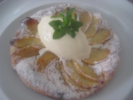 TARTA CRUJIENTE DE MANZANA