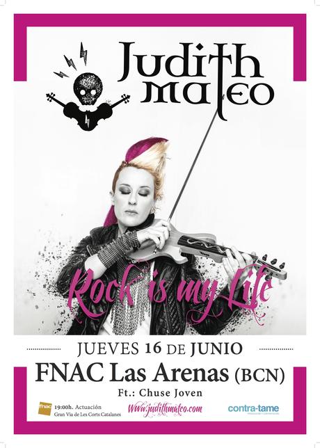 Concierto de Judith Mateos en Barcelona, Fnac Las Arenas