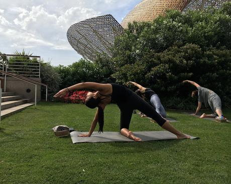 hotel arts yoga global wellness day