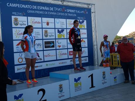 Campeonato de España de Triatlón Sprint. Aguilas . Murcia