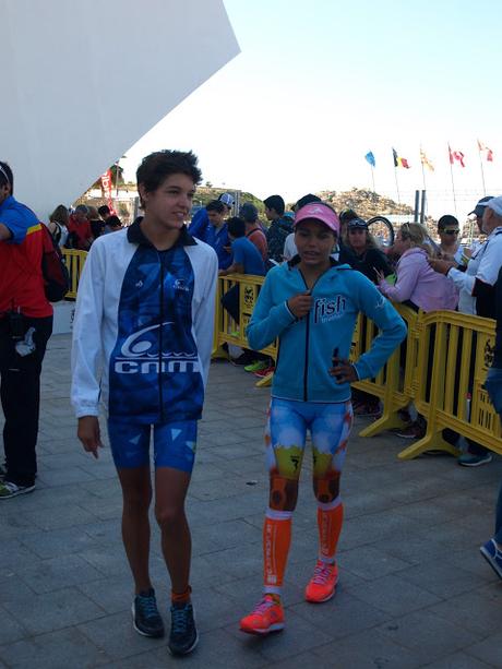 Campeonato de España de Triatlón Sprint. Aguilas . Murcia