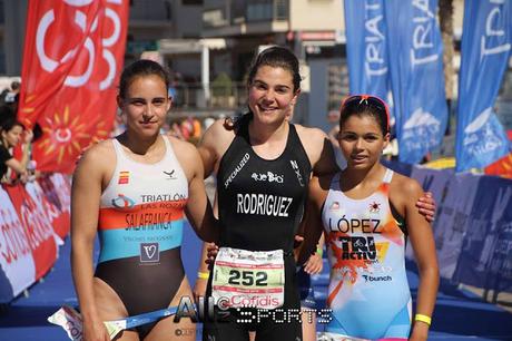 Campeonato de España de Triatlón Sprint. Aguilas . Murcia