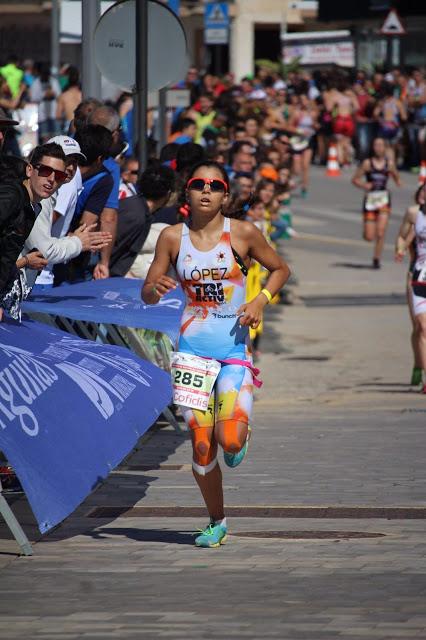 Campeonato de España de Triatlón Sprint. Aguilas . Murcia