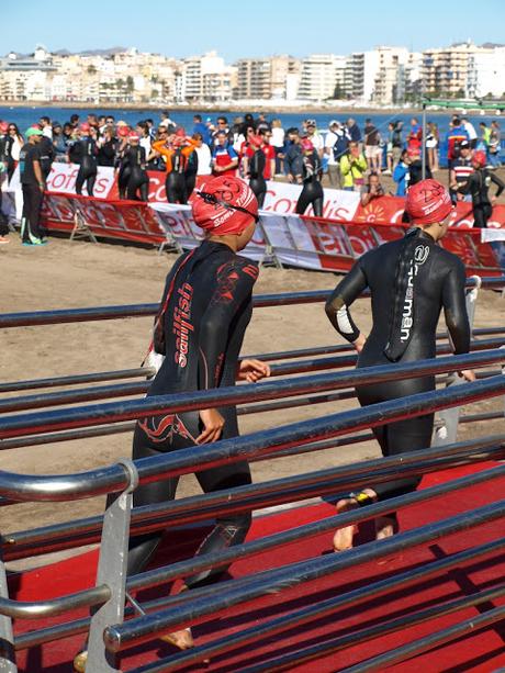 Campeonato de España de Triatlón Sprint. Aguilas . Murcia