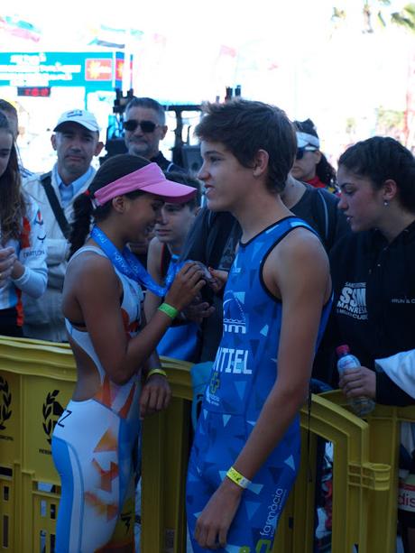 Campeonato de España de Triatlón Sprint. Aguilas . Murcia