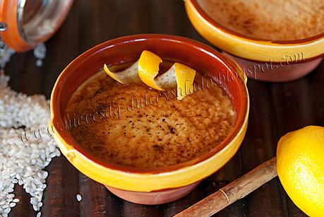 Bizcocho de Arroz con Leche