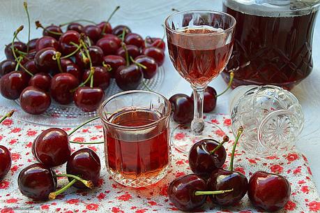 Licor de cerezas