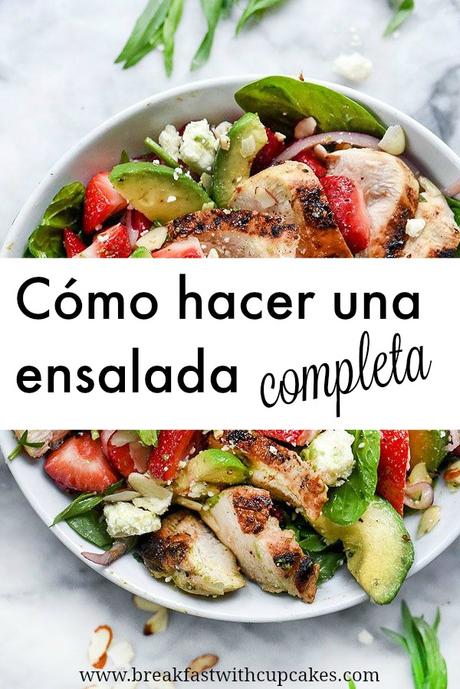 Cómo hacer una ensalada completa Cómo hacer una ensalada completa