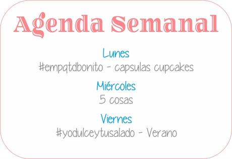 Agenda Semanal 6/06 - 12/06