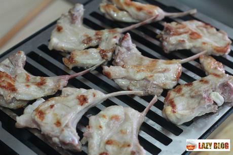 Chuletillas de cordero a la parrilla con toque especial. Receta de verano Chuletillas de cordero a la parrilla con toque especial. Receta de verano