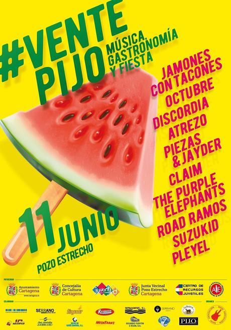 Presentados los horarios del Festival Ventepijo cartel ventepijo 2016