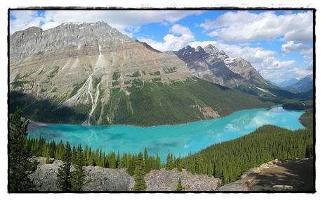 Lago glaciar Peyto