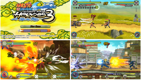 Naruto Shippuden: Ultimate Ninja Heroes 3 [Multi/Español] [PSP]