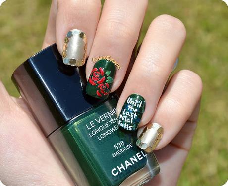 Nail Art - La Bella y la Bestia - ELYT Nail Art - La Bella y la Bestia - ELYT