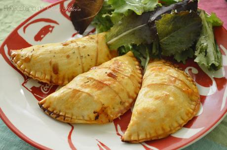 Empanadillas rápidas de bonito al horno Empanadillas rápidas de bonito al horno