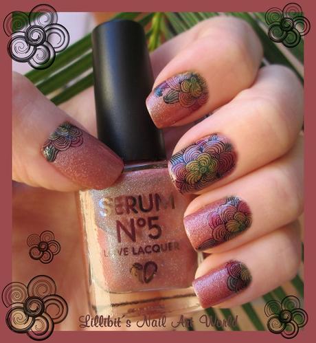 Galactic Rainbow de Serum nº 5 con flores