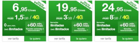 Amena también engrosará con más datos a sus tarifas de mayor costo para el verano del 2016 Amena también engrosará con más datos a sus tarifas de mayor costo para el verano del 2016