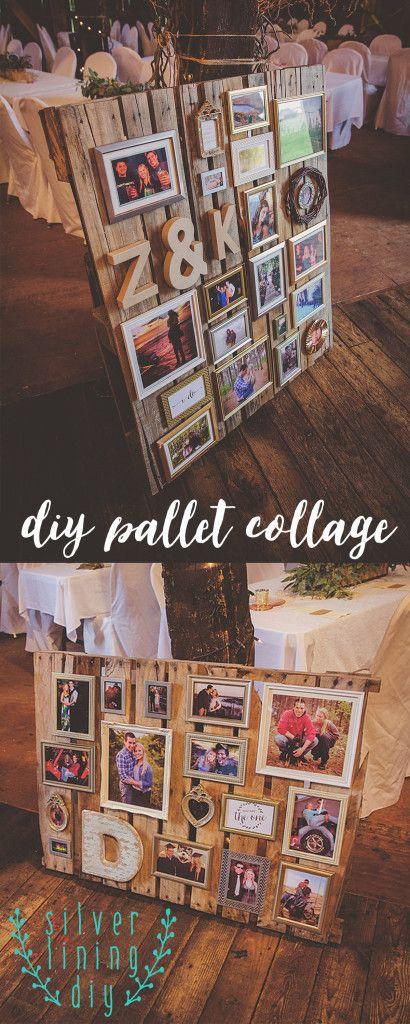 Deco llena de amor: algunos detalles artesanos para tener en tu boda Deco con foto y pales