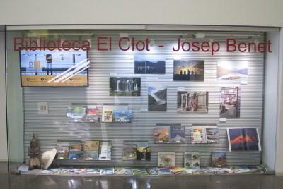exposición en la biblioteca de El Clot exposición en la biblioteca de El Clot