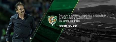 Ricardo La Volpe deja Chiapas Ricardo La Volpe deja Chiapas