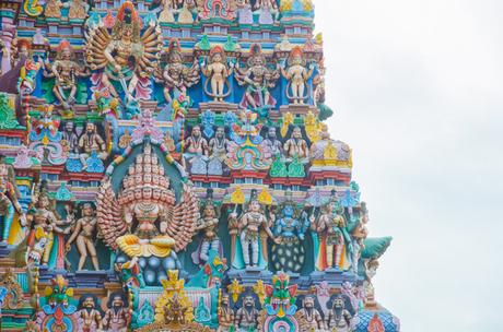 El impresionante templo Meenakshi Amman