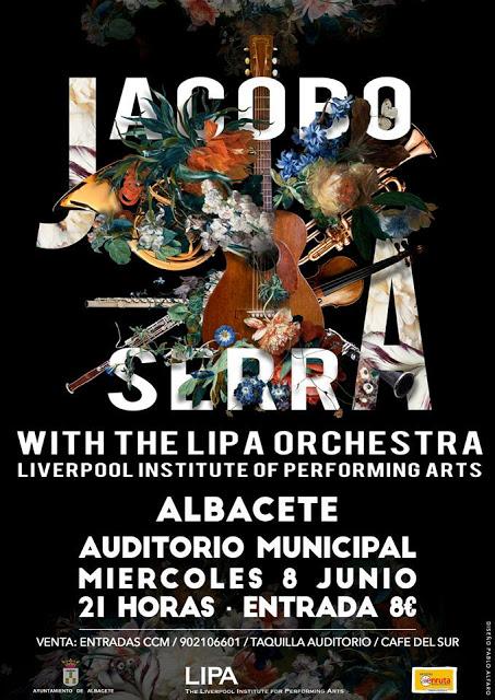 [Noticia] Jacobo Serra actuará en Albacete acompañado de los músicos de la escuela de Paul McCartney