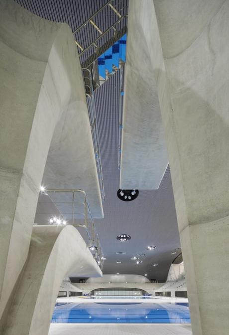 CENTRO ACUÁTICO DE LOS JJOO DE LONDRES 2012 DE ZAHA HADID ARCHITECTS Zaha Hadid