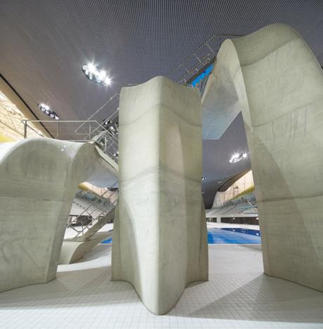CENTRO ACUÁTICO DE LOS JJOO DE LONDRES 2012 DE ZAHA HADID ARCHITECTS Zaha Hadid
