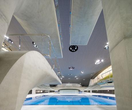 CENTRO ACUÁTICO DE LOS JJOO DE LONDRES 2012 DE ZAHA HADID ARCHITECTS Zaha Hadid