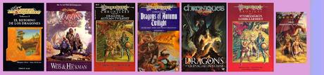 Portadas de El retorno de los dragones Portadas de El retorno de los dragones