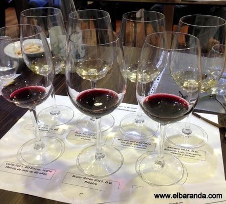 Proyecto Viños de Encostas Vinos en copas