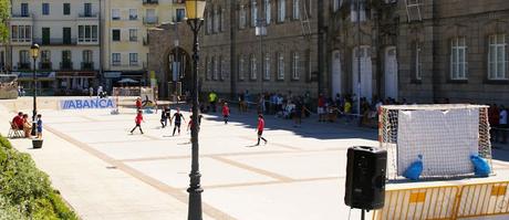 El Leis Pontevedra F.S. te invita al Futsal Street, el atractivo fútbol en la calle