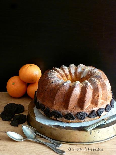 Bundt Cake de Naranja con Cake pops de Oreo