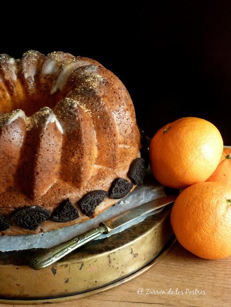 Bundt Cake de Naranja con Cake pops de Oreo