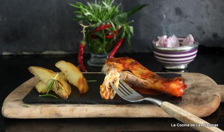 Las Chikas en México, Playa del Carmen: Pollo Pibil estilo Yucatán Las Chikas en México, Playa del Carmen: Pollo Pibil estilo Yucatán