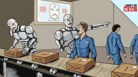 La robótica enviará a millones de trabajadores al paro. ¡Qué coticen los robots!