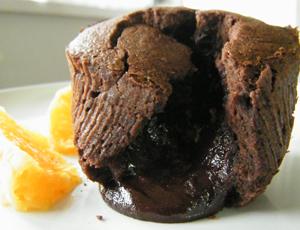 Coulant de chocolate