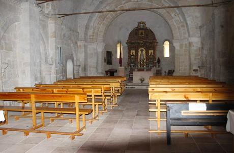La ermita de San Frutos, un balcón a las Hoces del Duratón Interior de la ermita de San Frutos Hoces del Duratón