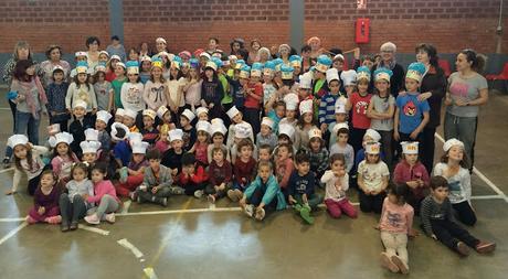 Colaboración con la escuela Salvador Espriu de Vallfogona de Balaguer (Lleida) Colaboración con la escuela Salvador Espriu de Vallfogona de Balaguer (Lleida)