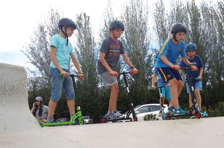 Cumpleaños de Skate & Scooter con Urban Time urban time scooter & skateboard Barcelona