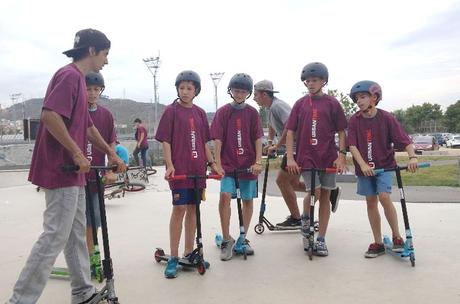 Cumpleaños de Skate & Scooter con Urban Time urban time scooter & skateboard Barcelona