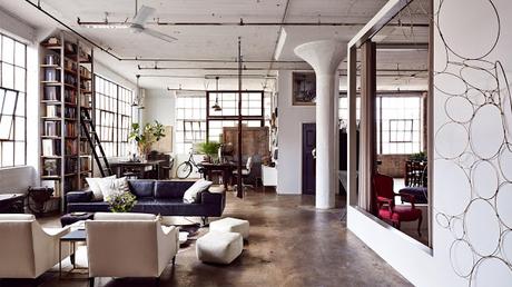 Loft en Brooklyn, con cierto toque femenino Loft en Brooklyn, con cierto toque femenino