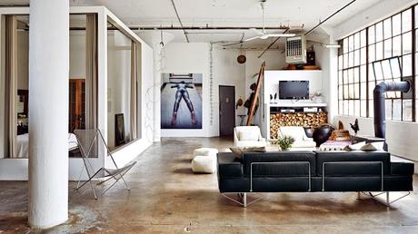 Loft en Brooklyn, con cierto toque femenino Loft en Brooklyn, con cierto toque femenino
