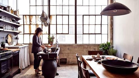 Loft en Brooklyn, con cierto toque femenino Loft en Brooklyn, con cierto toque femenino